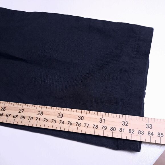 Lole Jala XL Womens Pants Black Lightweight Athleisure Linen Blend - Picture 14 of 15